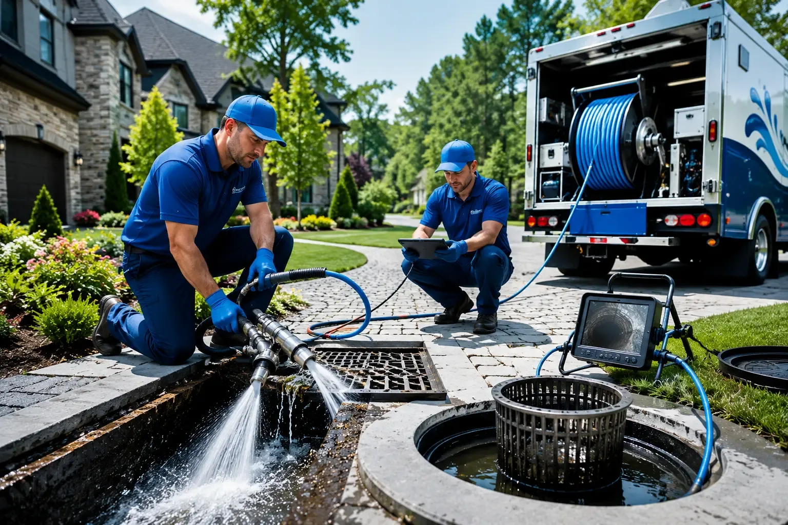 Local outdoor drain cleaning professionals in Sewaren, NJ